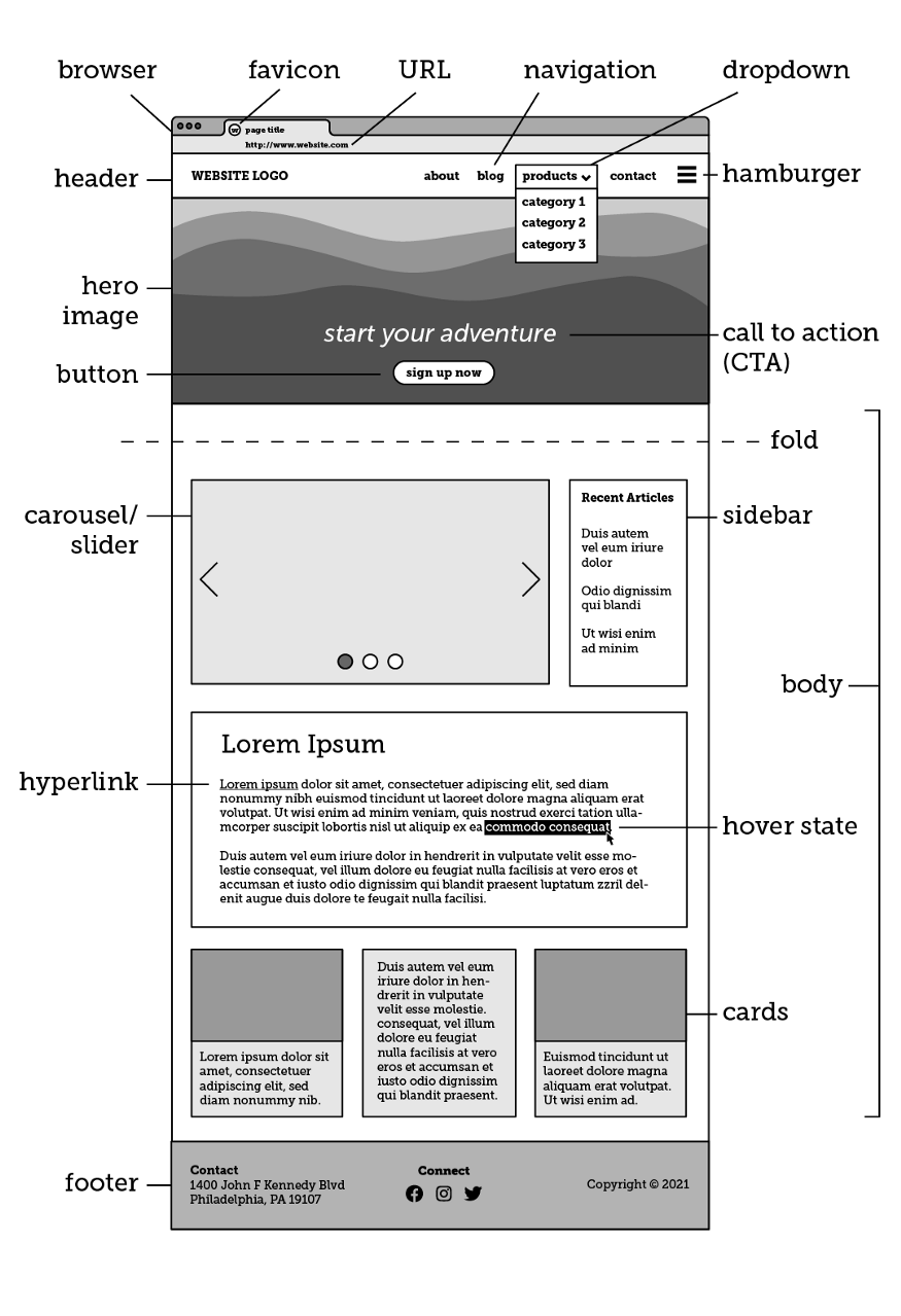 Website Design 101: Essential Terms