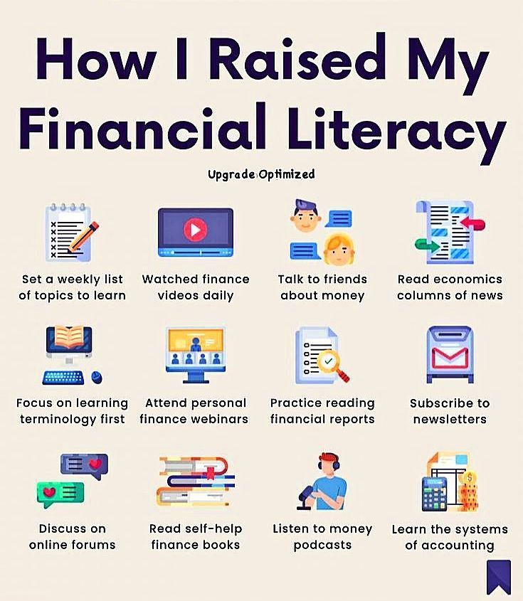 How i Raised my Financial Literacy