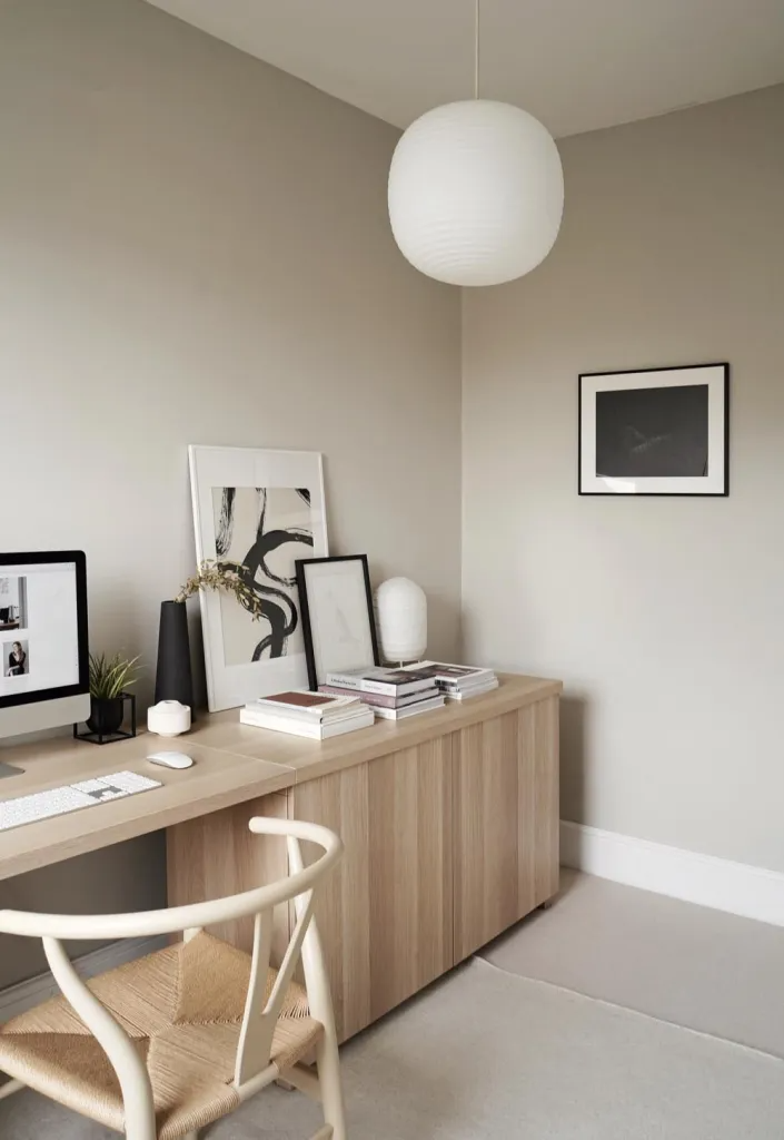 A home-office revamp with an IKEA desk hack | These Four Walls