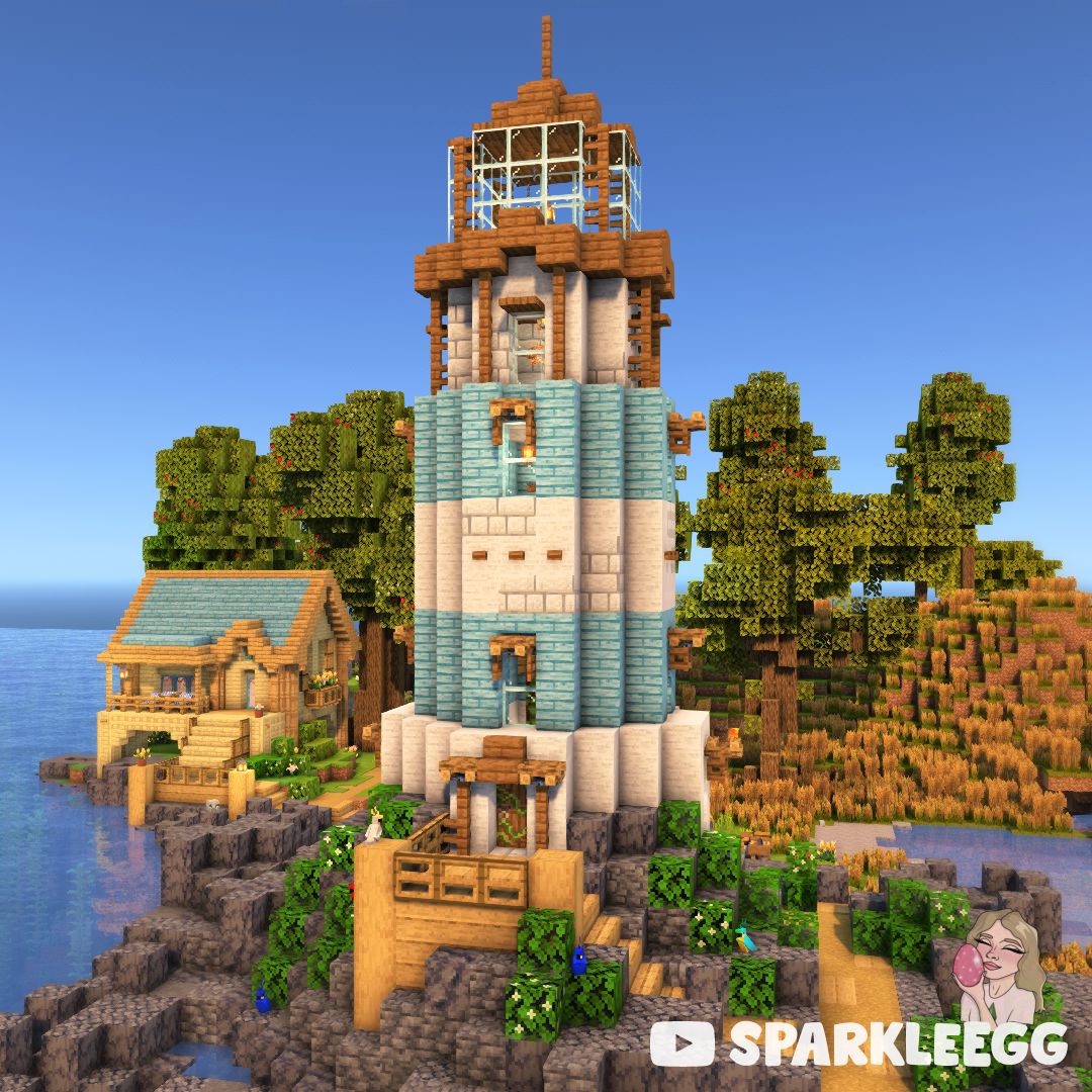 {Minecraft} Cute Little Lighthouse ✨