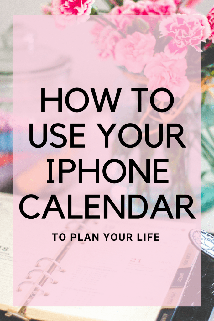 Using your iPhone calendar to the fullest – Good Morning Chaos
