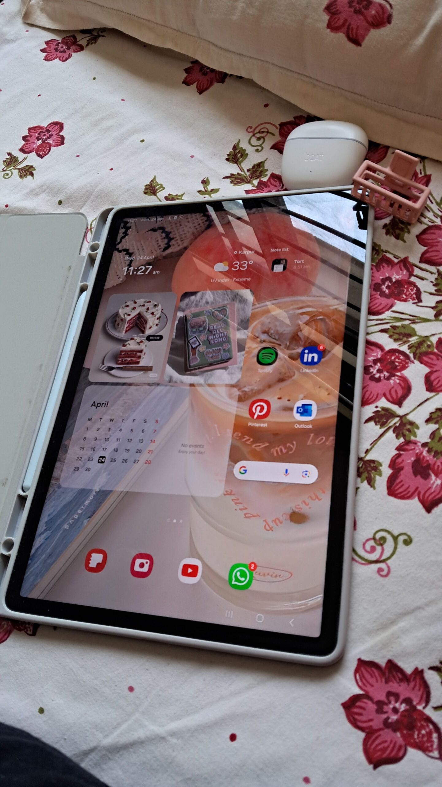 Samsung Tab S9 FE+ Homescreen Inspo~