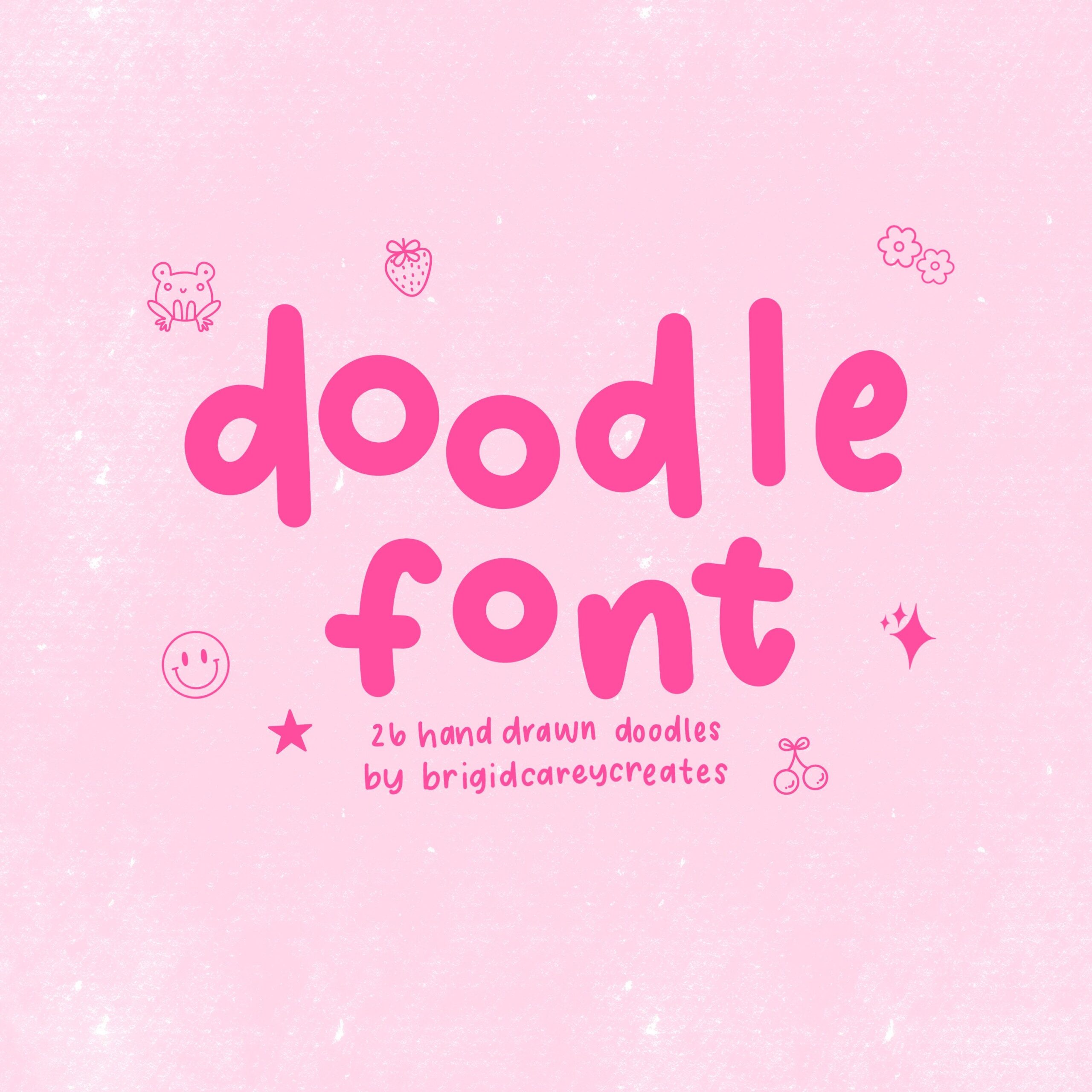 Doodle Font, Hand Drawn Font, Procreate Font, Cricut Font, Digital Download Font, Cute Font, Modern Font, Trendy Font – Etsy