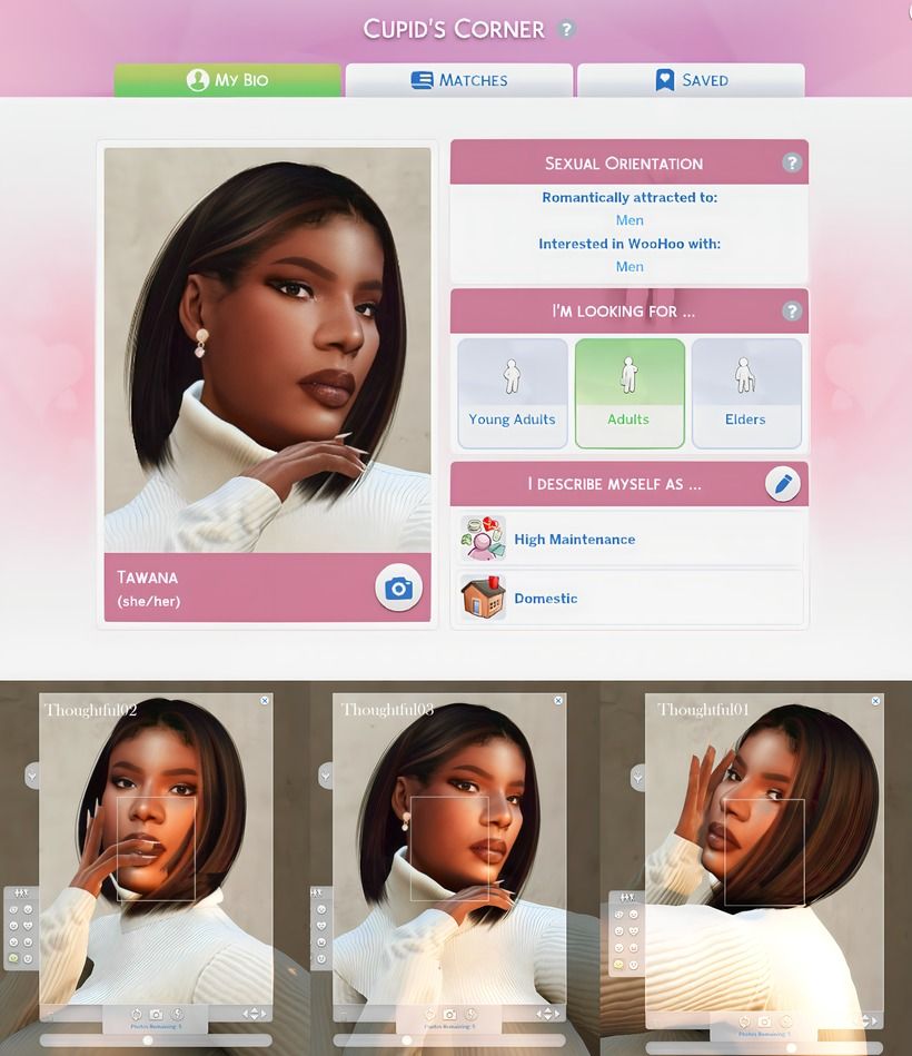 Serving Face (Selfie Overrides + Cupids Corner Compatible!) PUBLIC: 08/19/2024 | SimwithShan