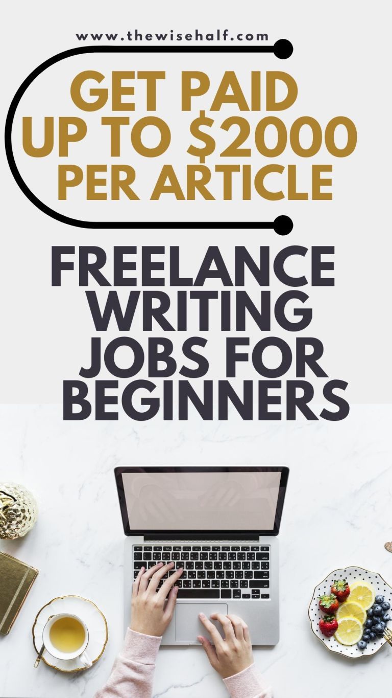20 Top Sites To Find Freelance Writing Jobs for Beginners. – The Wise Half