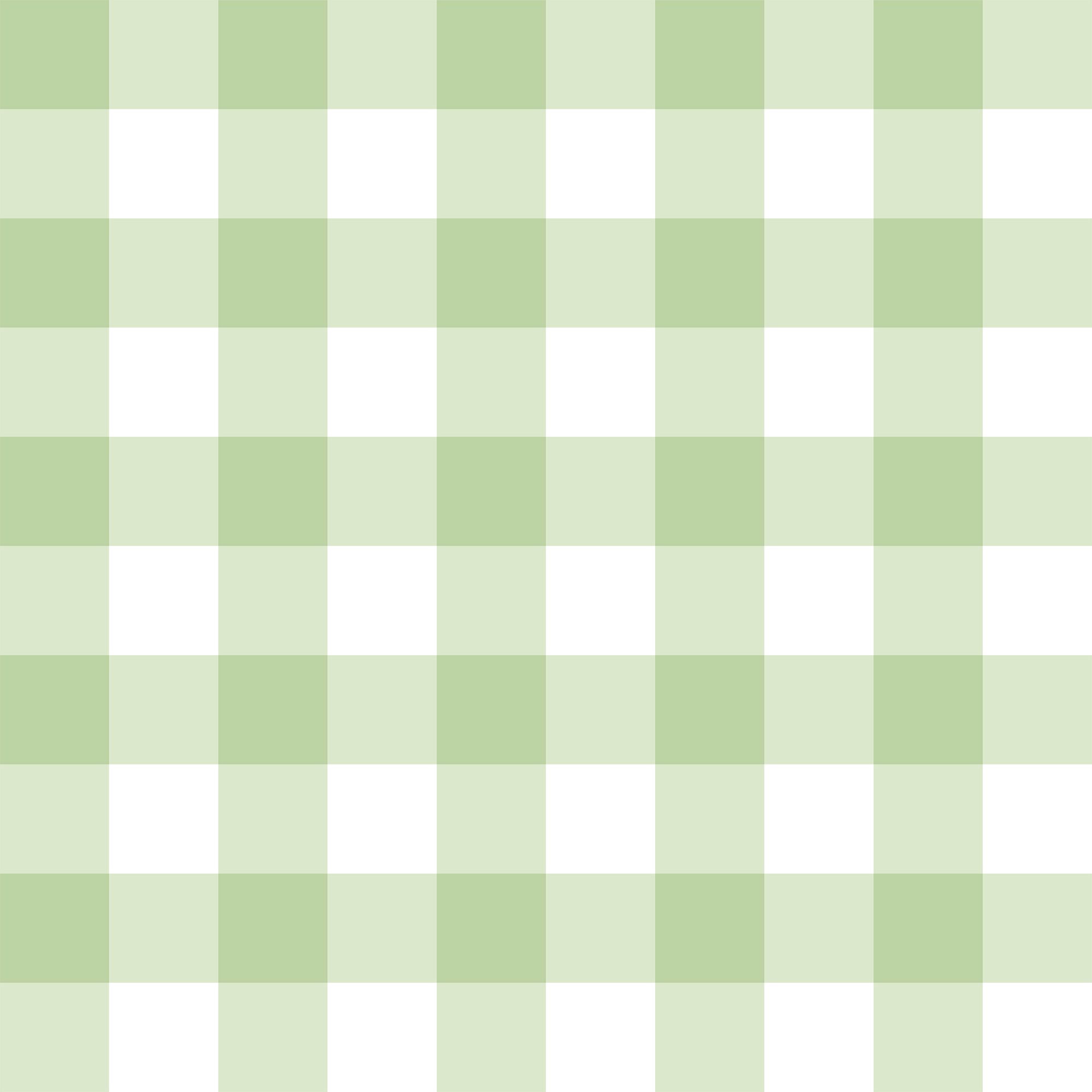 Picnic in the Park Wallpaper in Grass Green