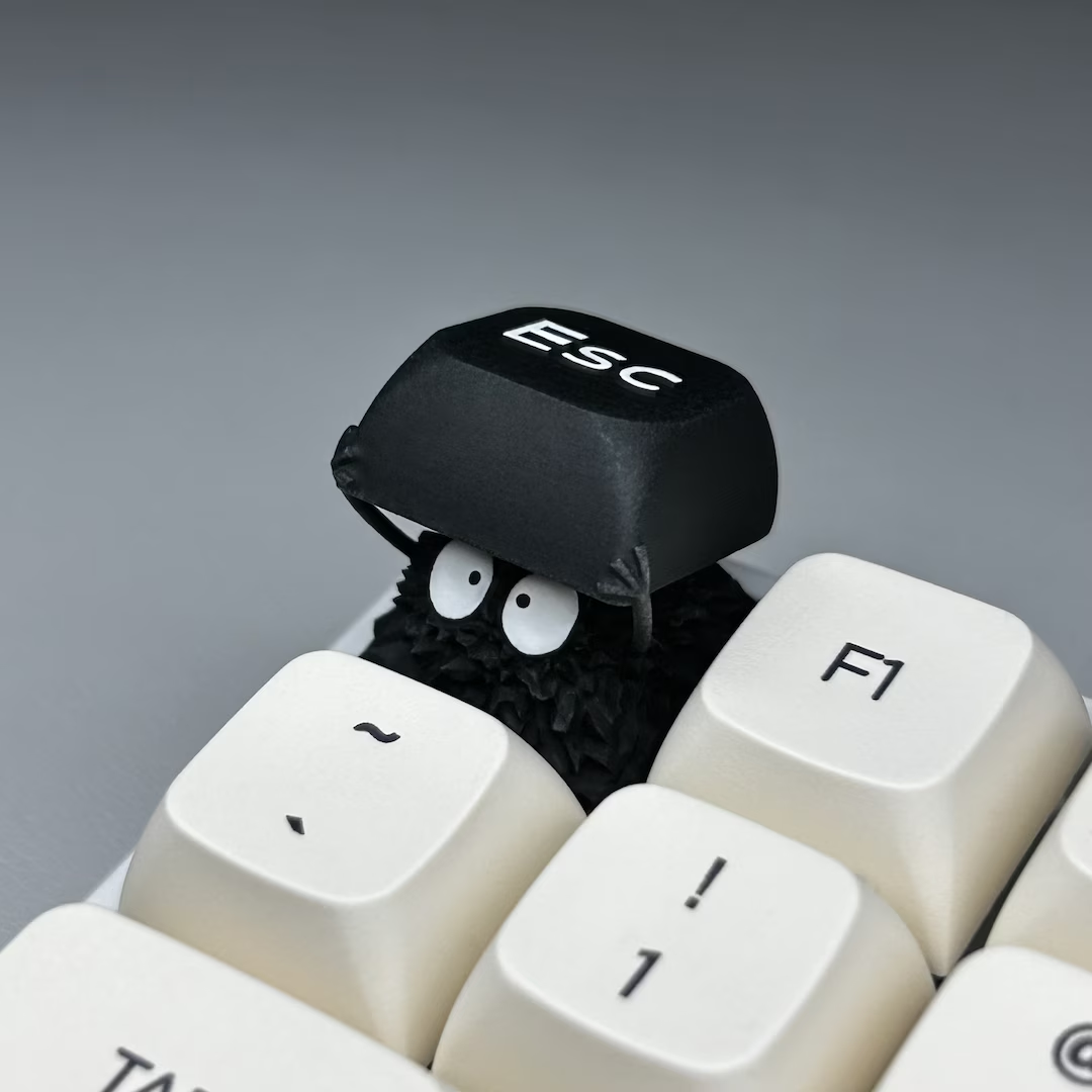 Keyboard Gremlin Artisan Keycap for MX Style Mechanical Keyboard Switches – ESC or Blank