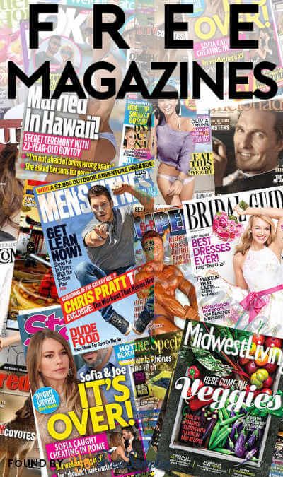 Free Magazines No Strings Required [Verified Received By Mail]