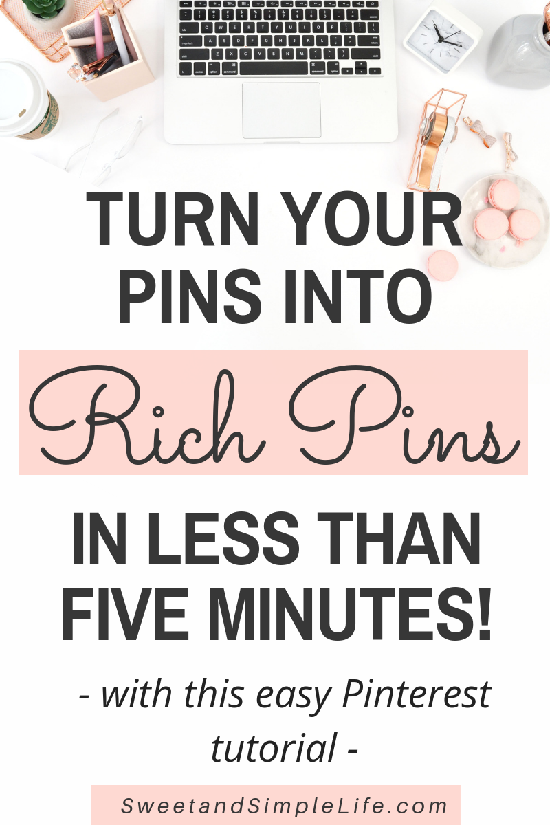 Set Up Rich Pins on Pinterest in Five Minutes or Less