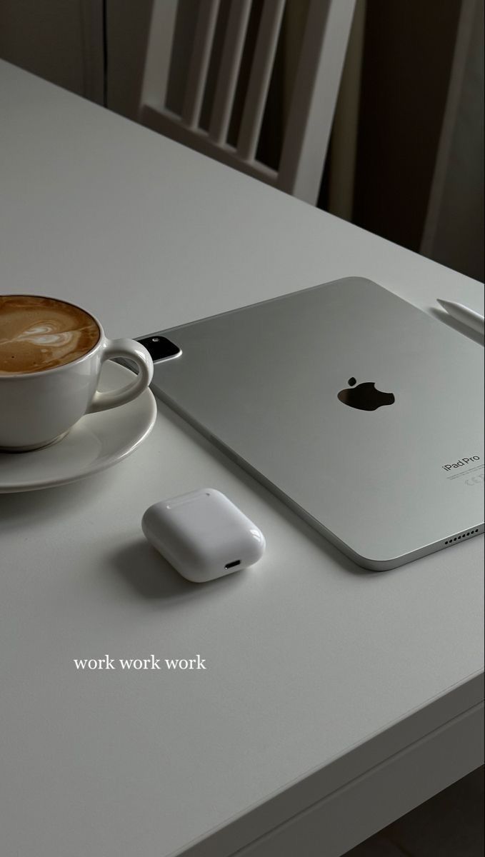 Journaling, Success, Airpods, Coffee , Motivation, Calm, Peace, Organized