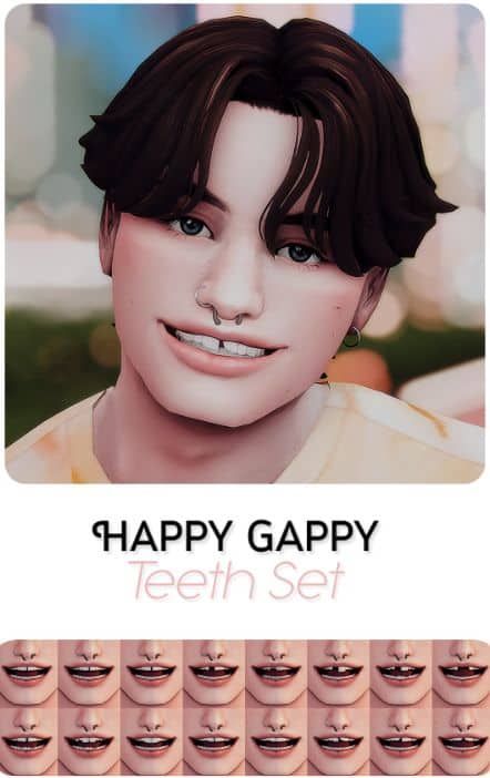 29+ Sims 4 Teeth CC: Overbite, Braces And Gap Teeth – We Want Mods