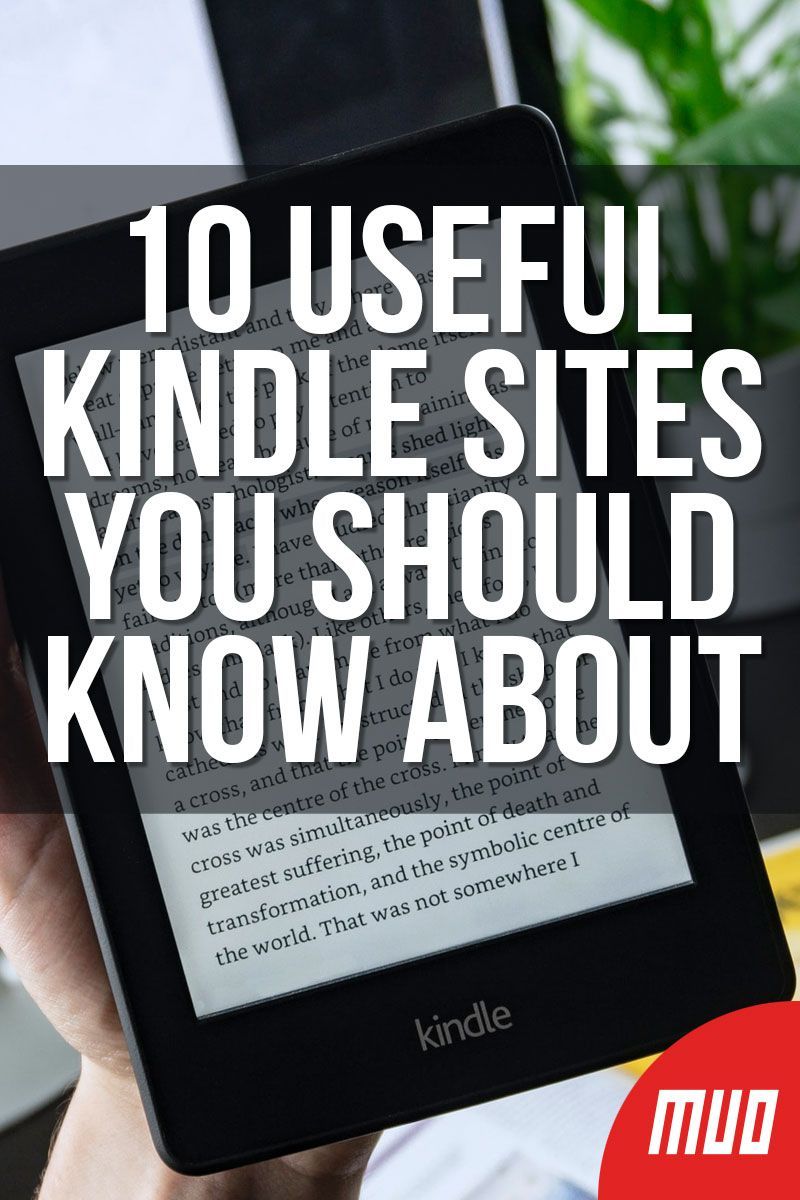 10 Useful Kindle Sites You Should Know About