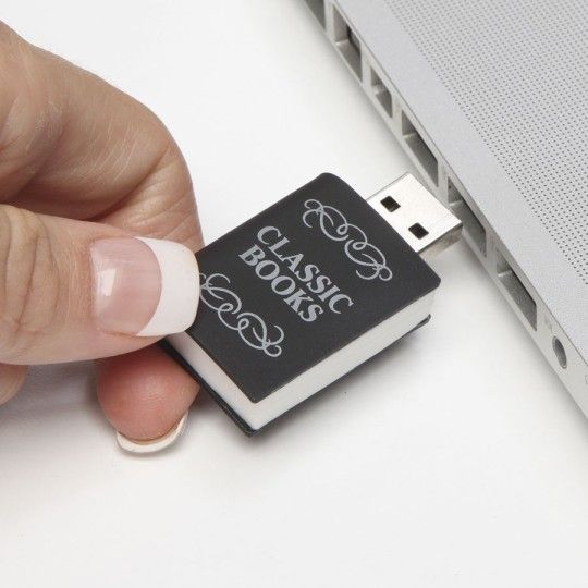 USB drive with 3,000 classic books