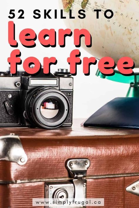 52 Things to Learn for Free