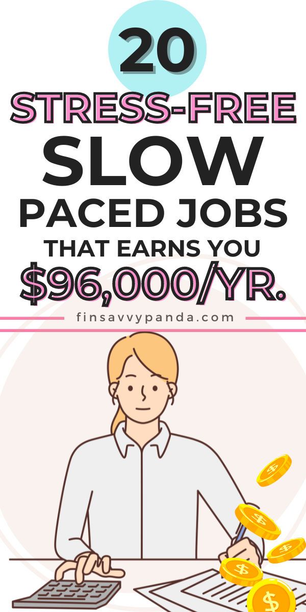 20 Slow Paced Jobs for Low-Stress Work