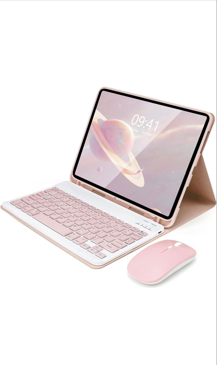 Ipad Bluetooth keyboard case with mouse