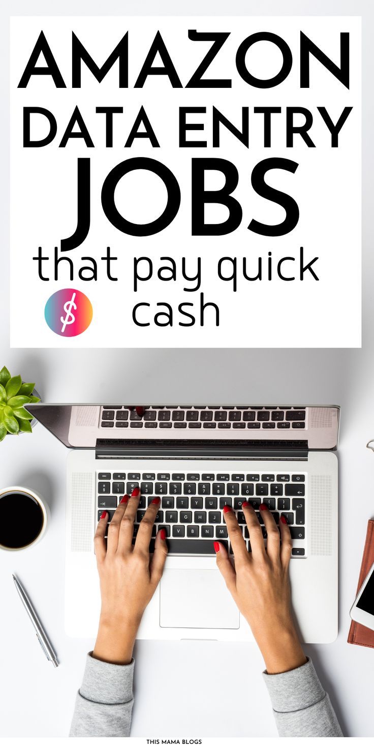 Amazon Data Entry Jobs for Quick Cash