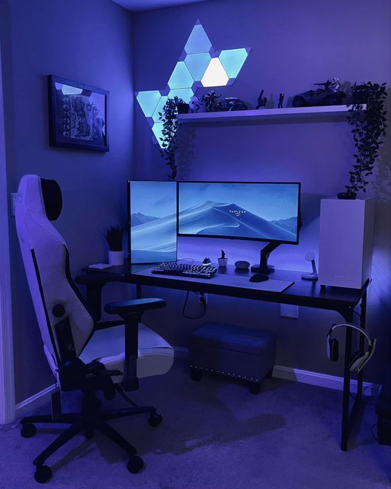 Aesthetic Gaming room Setup Ideas